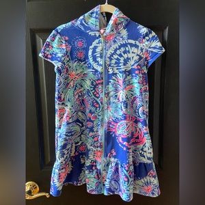 Girls Lilly Pulitzer swim coverup Sz XL/12-14